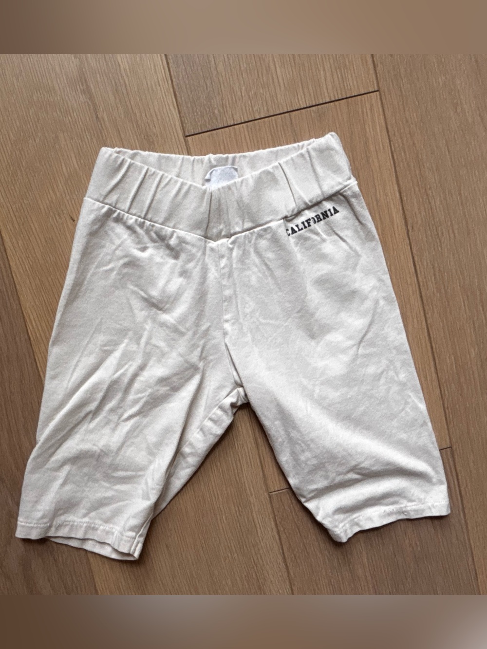 Zara Kids Cream bike Shorts
